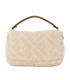 Mini Baguette, &pound;1,100, Handbags, Cream, Shearling, Back view